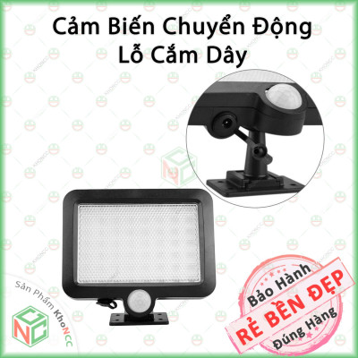 (Tiết Kiệm) Đèn Năng Lượng Mặt Trời KhoNCC Hàng Chính Hãng - Chiếu Sáng Sân Vườn - Hẻm Trọ - Cầu Thang - Tiết Kiệm Điện - Thân Thiện Môi Trường - KLM-DNLMT5M