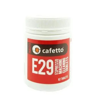 [Hàng chính hãng] Viên làm sạch máy pha cà phê tự động Espresso Cafetto E29 (62 Viên)