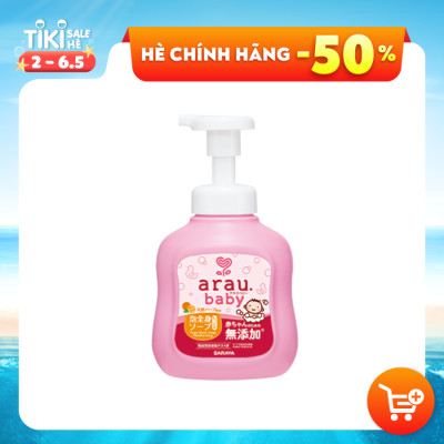 Sữa Tắm Dưỡng Ẩm Arau Baby (450ml)
