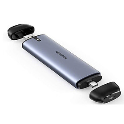 Ugreen UG70533CM298TK M.2 B-Key NGFF ra type c 3.1 gen 2 và usb 3.0 hộp ổ cứng ssd - HÀNG CHÍNH HÃNG