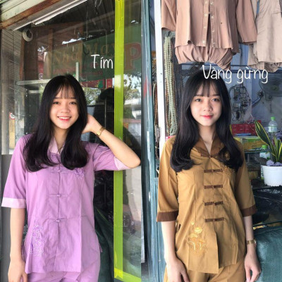 ĐỒ LAM ĐI CHÙA  Mẫu La Hán Phối