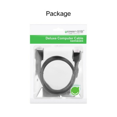 Ugreen 10146 5M màu Đen Cáp tín hiệu HDMI nối dài hỗ trợ 4K x 2K Ugreen HD107 - Hàng Chính Hãng