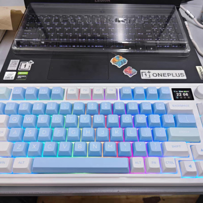 [Mới, hàng chính hãng] Bàn phím cơ FL-Esports CMK75SAM Lake Placid Blue/Desert Grey