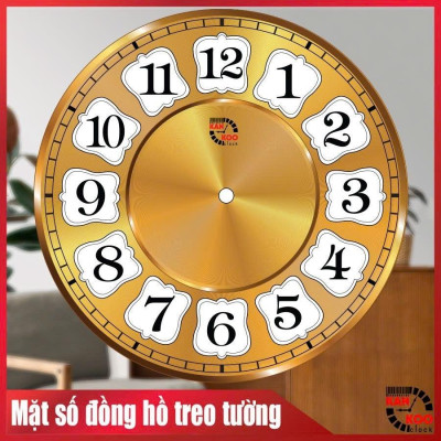 Mặt Số Đồng Hồ Để Bàn Cỡ Nhỏ (6cm) - Chất Liệu Giấy In Ảnh Cao Cấp, Đa Dạng Mẫu Mã