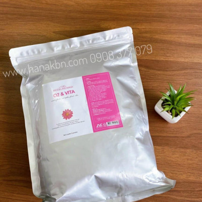 [KHUYẾN MÃI] Bột Mặt Nạ Dẻo O2 & Vitamin Cấp Ẩm Phục Hồi Trẻ Hóa ADEL Hàn Quốc 1kg