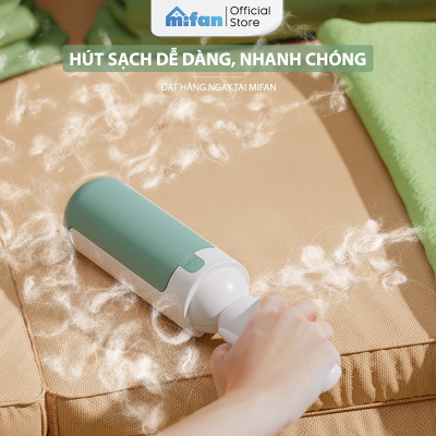 Căy lăn bụi lông chó mèo tĩnh điện đa năng Mifan - Bàn chải lưỡi silicon hai chiều hút sạch hiệu quả - Vệ sinh vải quần áo, chăn ga, nệm, sofa