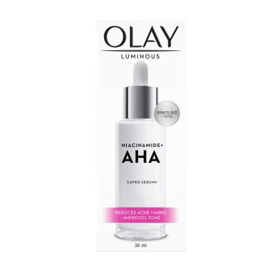 Tinh Chất Olay Luminous Niacinamide + AHA Super Serum 30ml