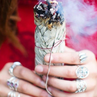 Bó lá xô thơm trắng xông phòng size đại 90-100gr