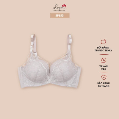 Aó Lót Nữ Không Gọng Đệm Thông Hơi Siêu Mềm Luperi Bản 3 Móc Cho Nàng Có Vòng Ngực Nhỏ LU3AL855