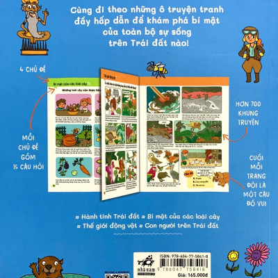 Sách - Sổ Tay Kiến Thức Bằng Tranh - Sự Sống Trên Trái Đất