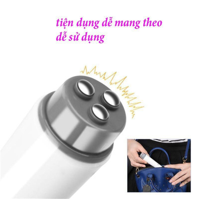 Bút massage mặt cầm tay 4 đầu loại xịn nhất (được tặng kèm sẵn pin 2A chính hãng) B0072