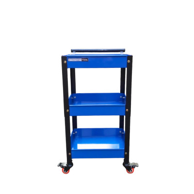 Xe đẩy dụng cụ mini 3 tầng thép sơn tĩnh điện