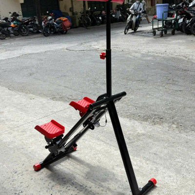 BG Máy Leo Núi Tại Nhà KM-2100 RED Máy Leo Bậc Thang Gấp Gọn Tại Nhà An Toàn, Tiện Lợi, Hiệu Quả (hàng nhập khẩu)