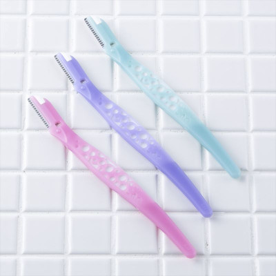 Dao Cạo Lông Mày Lưỡi Thép Không Gỉ Kai Razor (Lẻ 1 Cây)