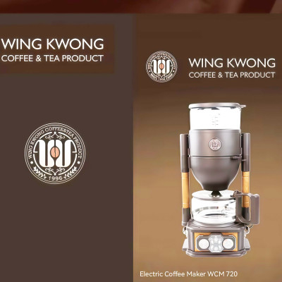 Máy pha cà phê, trà Drip cao cấp - Dòng máy chuyên nghiệp. Thương hiệu Đài Loan Wing Kwong cao cấp WCM-720. HÀNG CHÍNH HÃNG