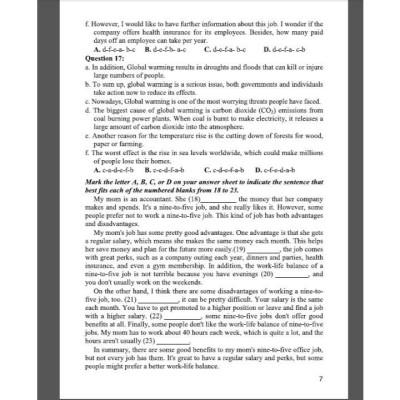 Sách - Hướng dẫn giải chi tiết đề luyện thi tốt nghiệp THPT môn tiếng anh theo cấu trúc đề thi 2025 (HA)
