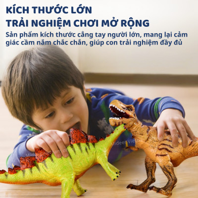 Mô hình khủng long cao su T-rex Spinosaurus Mideer Queen sized Simulated Dinosaur