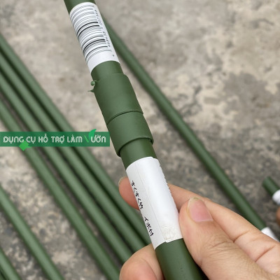 5 ống thép bọc nhựa phi 16 dài 3 met  dùng bền từ 5 năm ở nhiệt độ ngoài trời dụng cụ làm vườn nhật bản Daim 