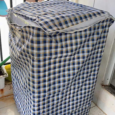 Áo bao    máy giặt cửa trước( ngang)  cho các máy từ 11 - 15kg  , vải dù dày siêu bền , chống nước  và  thoáng khí  , hoa văn   trang nhã , bảo vệ máy sạch sẽ và mới giao màu ngẫu nhiên