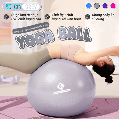 [KHÔNG KÈM BƠM] Bóng Tập Yoga 85cm-Bóng Tập Thể Hình- Hàng Cao Cấp Chính Hãng  (hàng nhập khẩu)