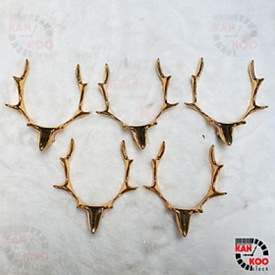 Đầu hươu trang trí, gắn đồng hồ treo tường, móc treo đồ, treo chìa khóa...