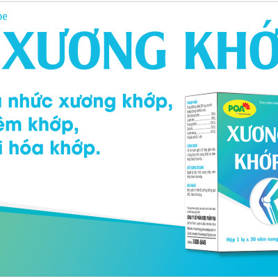 Viên nang PQA Xương Khớp hộp 30 viên là dược phẩm thảo dược cho người bị đau nhức xương khớp, viêm khớp, thoái hóa khớp, hỗ trợ mạnh gân cốt, giúp hạn chế triệu chứng đau nhức xương khớp do viêm khớp, thoái hóa khớp.