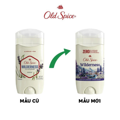 Sáp Khử Mùi Old Spice Wilderness With Lavender Deodorant 85g