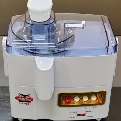 Máy xay ép đa năng 4 in 1 Ladomax HA-968 công suất 650W gồm 4 cối ép xay sinh tố, xay tiêu, xay cháo-Hàng chính hãng