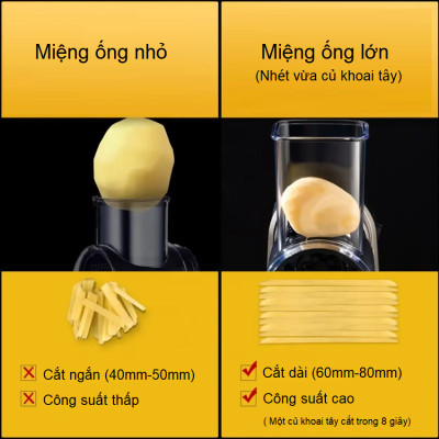 Máy thái rau củ quả đa năng 5 chế độ, thương hiệu Đức nhãn hiệu Olodo VSS-S - Hàng chính hãng, nhập khẩu (BẢO HÀNH 12 THÁNG)