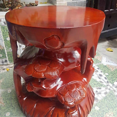 Tượng Đôn gỗ kê tượng mặt To Mới Đẹp hay làm ghế ngồi uống trà thích lắm ạ Size cái đôn cao 39cm x ngang 32cm Nghệ nhân tạo Tượng điêu khắc đôn gỗ trạm hoa kiểu tầng rất sang đẹp kê các tượng lên trưng trong nhà vừa sang vừa đẹp ạ
