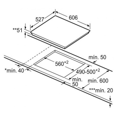 Bếp Từ Kết Hợp 3 Vùng Nấu Bosch HMH.PXE675DC1E (Series 8) - 60cm - Hàng Chính Hãng