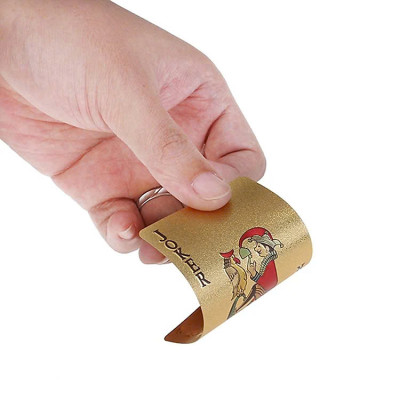 Bộ Bài Tây Poker Mạ Si Vàng Cao Cấp - Tú Lơ Khơ Phủ Nhũ Vàng Chính Hãng – Bộ 54 Lá Bài Tây Pocker Nhựa Dẻo Chống Thấm Nước Chống Gãy