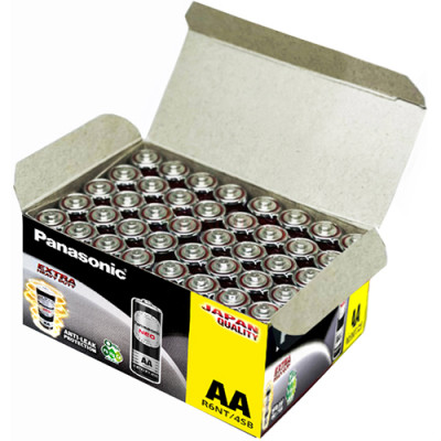 Hộp Pin than đen Panasonic AA R6NT/4SB (40 viên) - Hàng chính hãng