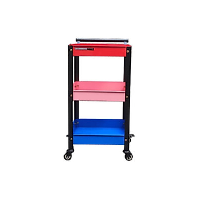Xe đẩy dụng cụ mini 3 tầng thép sơn tĩnh điện