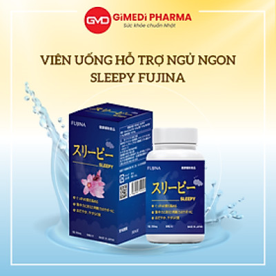 Viên Uống Hỗ Trợ Ngủ Ngon Sleepy Fujina Nhật Bản, Viên Uống Dành Cho Người Mất Ngủ