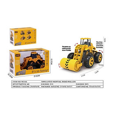 Đồ chơi xe ủi đường 678-9033E – Mô hình xe công trình chạy quán tính cho bé trai