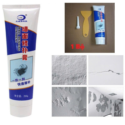 combo 2 lọ Keo Vá Tường Chống Thấm LKB 250gr 1 lọ - chuyên Trám Trét Vết Nứt Khe Hở Tường