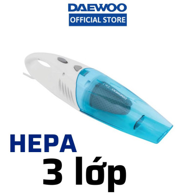 Máy hút bụi Daewoo DWX-E620P (Blue) công suất 600W mạnh mẽ và bền bỉ - Hàng chính hãng