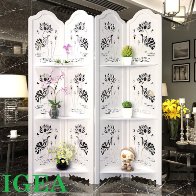 BÌNH PHONG SEN NƯỚC CÓ KỆ BỘ 4 TẤM 