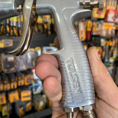 SÚNG PHUN SƠN MINI HVLP 200ml, 600ml TOLSEN 73160, 73170 - HÀNG CHÍNH HÃNG