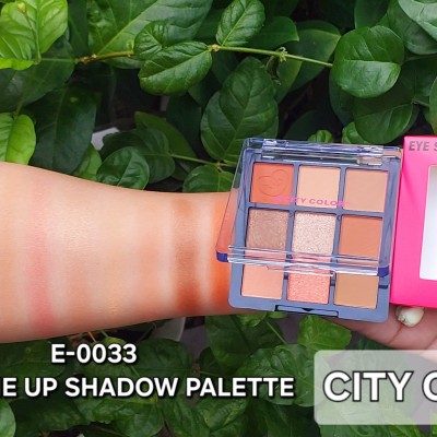 Phấn mắt CITY COLOR Spice Me Up Shadow Palette 9 ô.