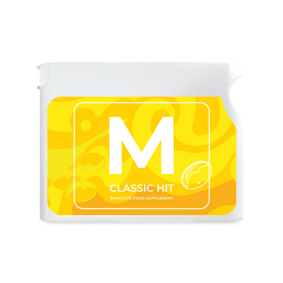 Thực Phẩm Sức Khỏe M Classic Hit - Tim và Não - PROJECT V - Hộp 60 Viên - Xuất xứ Pháp, Hàng Chính Hãng