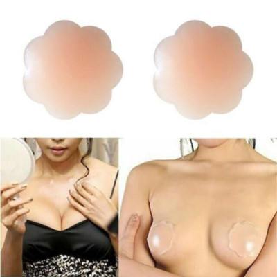 Hộp 10 miếng dán ngực Silicon dùng nhiều lần -  Hộp xanh - DNHX