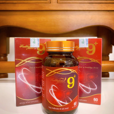 Combo 1 hộp Đông Trùng Linh Chi 7+ Hỗ Trợ Tăng Đề Kháng, Giảm Mệt Mỏi và 1 Hộp Viên Uống 9+ Tốt Gan Khỏe Người, Hộp 60 Viên