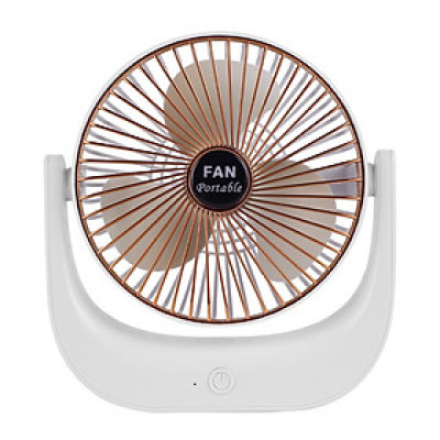 Quạt sạc usb mini để bàn xoay 120 độ - Hàng chính hãng