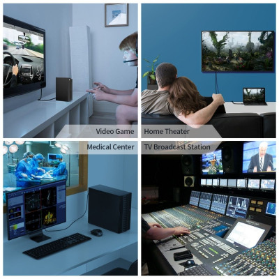 Cáp chuyển CHOETECH XHH01 HDMI sang HDMI dài 2M (Hàng chính hãng)