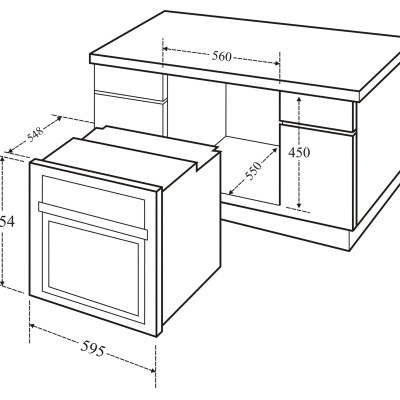 Lò Nướng Kết Hợp Vi Sóng KAFF KF-OSM44L - 44L Malaysia - Hàng Chính Hãng