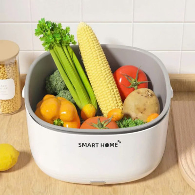 Máy Khử Trùng Hoa Quả Thựjc Phẩm SMART HOME An Toàn Cho Gia Đình:  Chống Chất Trừ Sâu và Vi Khuẩn, ĐỒ TRANG TRÍ NHÀ CỬA