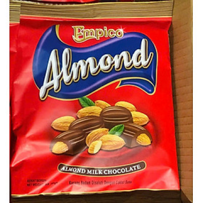 Sô cô la sữa hạnh nhân Empico 260g gói
