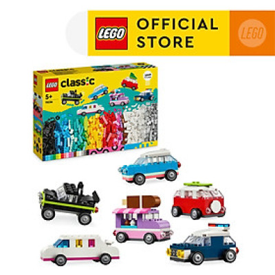 LEGO CLASSIC 11036 Đồ chơi lắp ráp Bộ gạch chi tiết chủ đề phương tiện xe (900 chi tiết)
